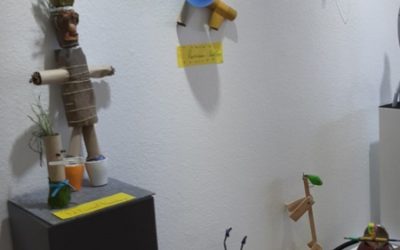 Un dernier coup d’œil en vidéo sur les oeuvres des jeunes sculpteurs des écoles primaires de Saint-Jean